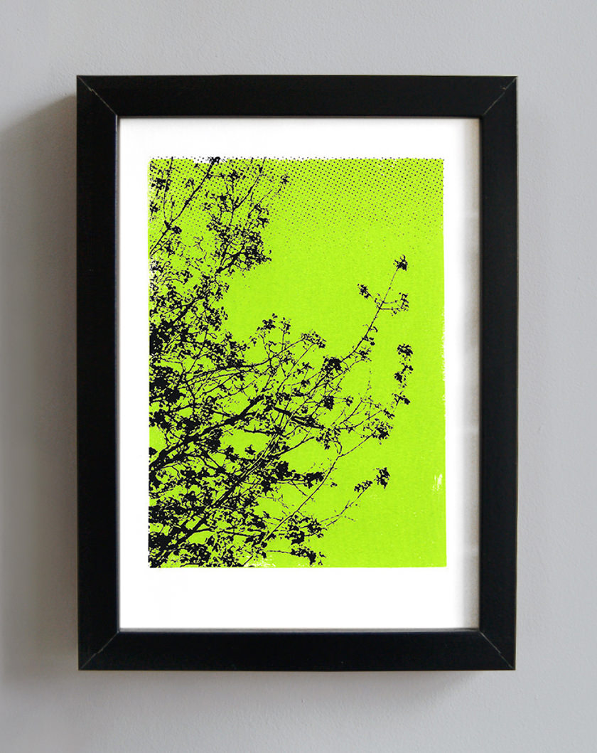 Trees screenprint